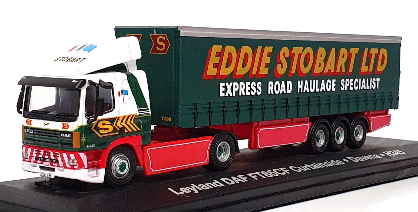 Atlas Editions 1/76 Scale 4 649 124 - DAF FT85CF Davena H345 - Eddie Stobart Ltd
