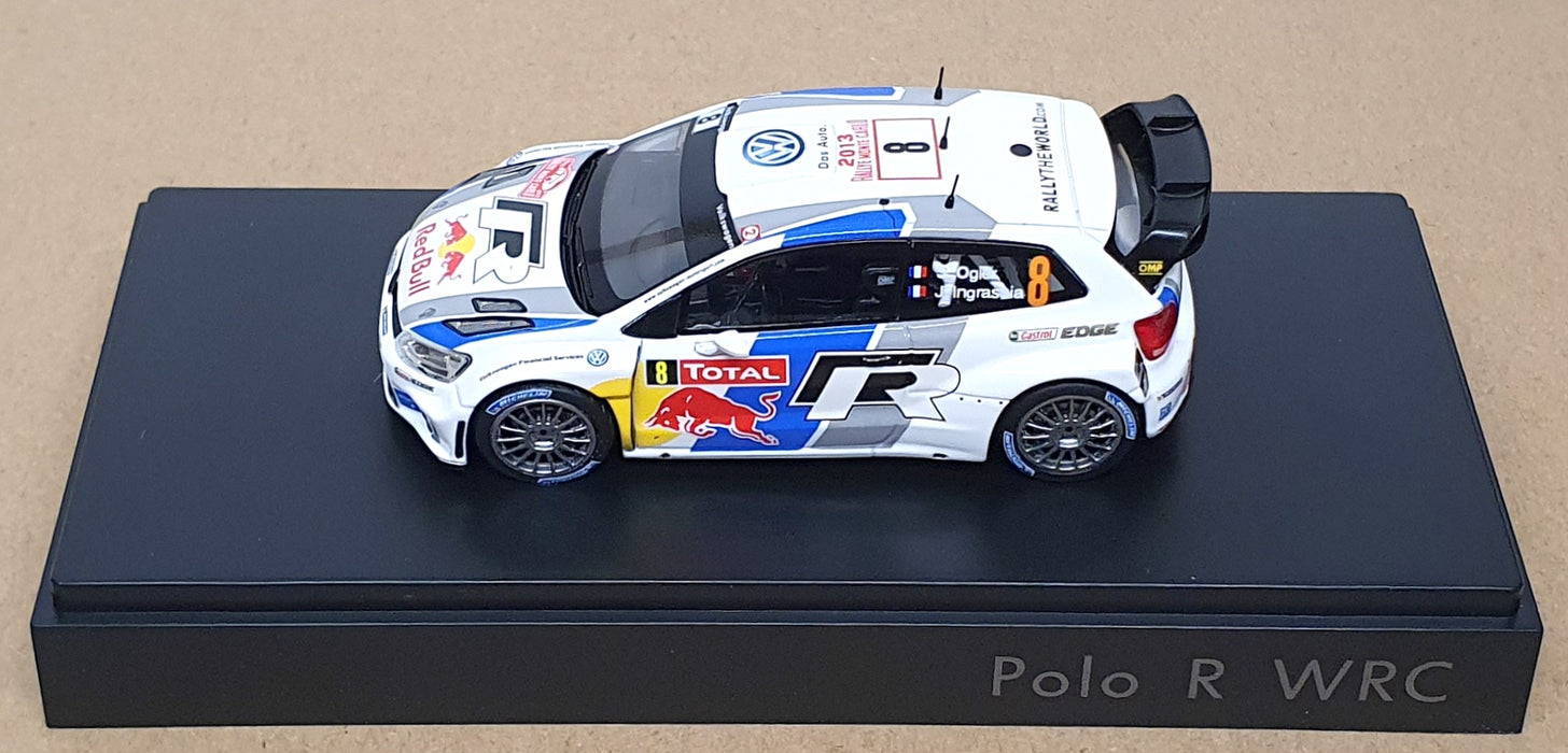 VW Dealership 1/43 Scale 6C7.099.300.B .NP3 - VW Polo R WRC #8 Monte Carlo 2013