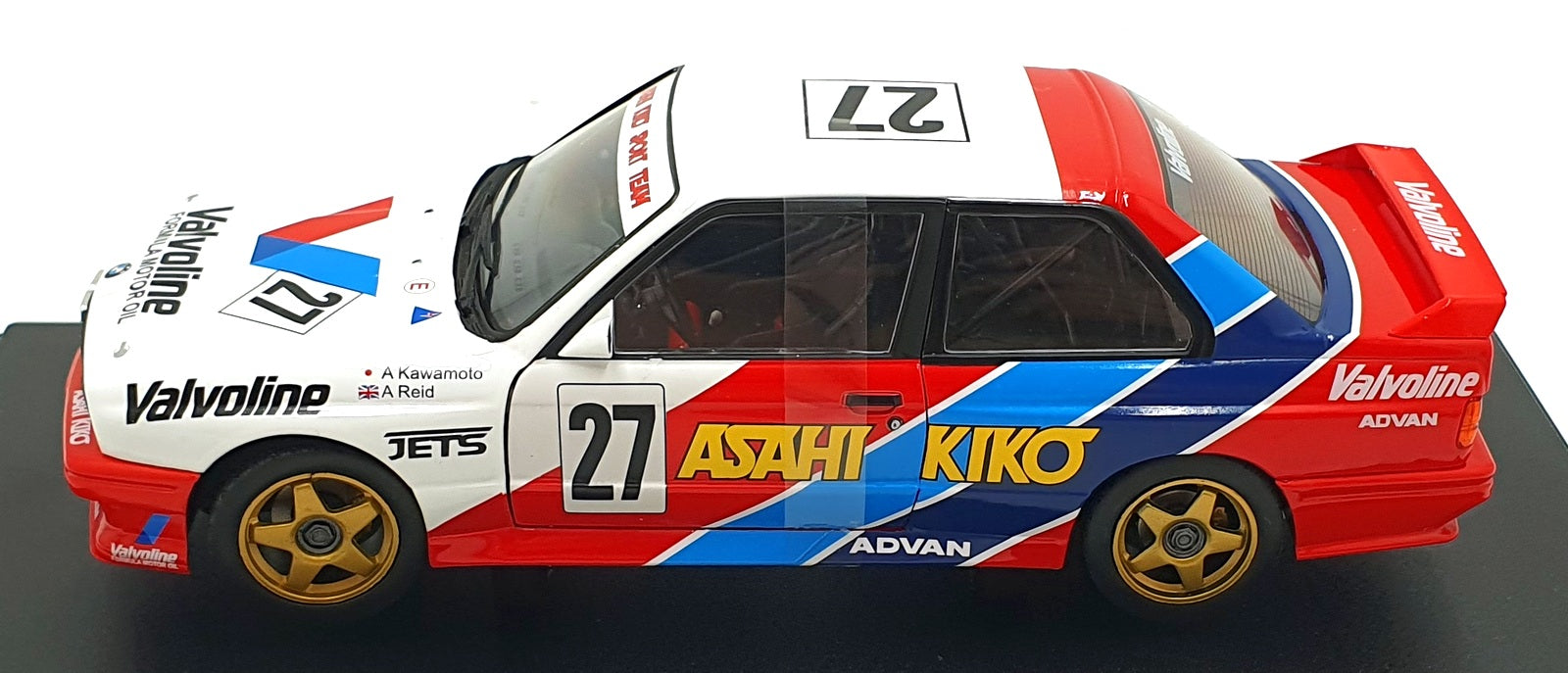 Solido 1/18 Scale Diecast S1801529 - BMW E30 M3 - JTCC 1986 #27