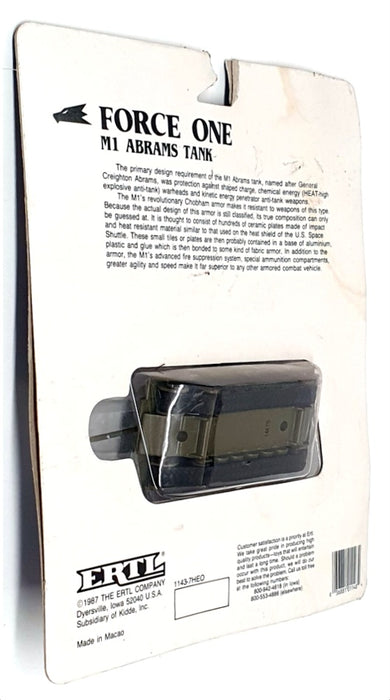Ertl Diecast 1143 - M1 Abrams Tank - U.S. Army