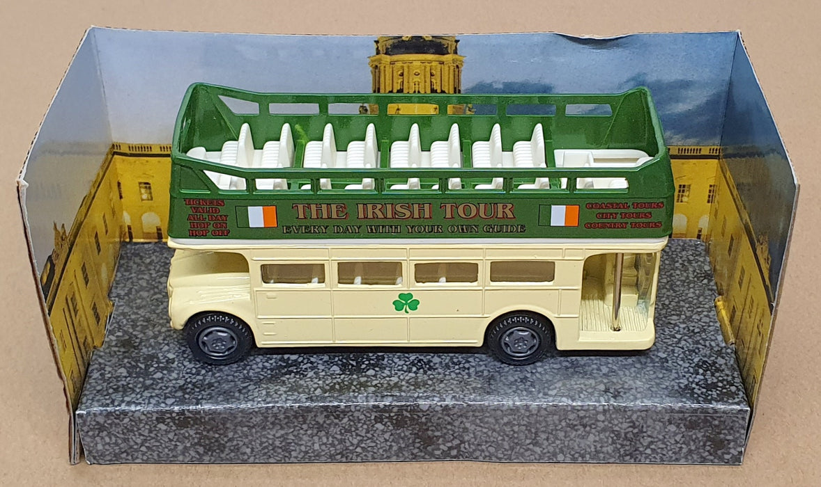 Irish Decal Products 12cm Long 76008 - AEC Irish Tour Open Top Bus - Green/Cream