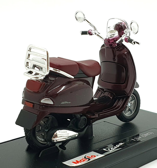 Maisto 1/18 Scale 39540 - 2013 Vespa LXV - Cherry Red