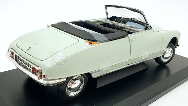 Norev 1/18 Scale Diecast 181562 - Citroen DS19 Cabriolet - Light Pale Green