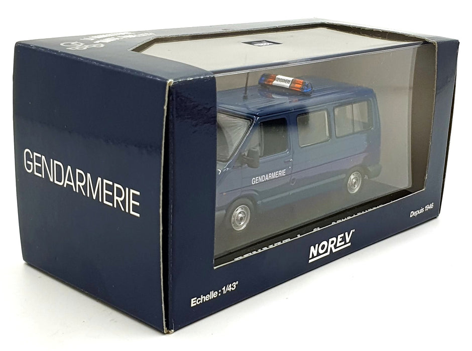 Norev 1/43 Scale 518065 - Renault Trafic Gendarmerie Van - Blue