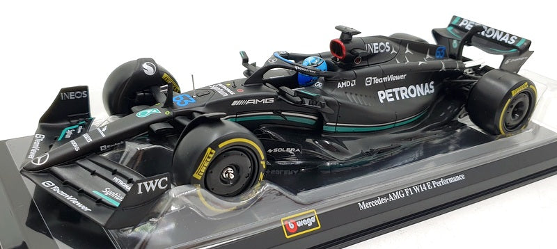 Burago 1/24 Scale 18-28028 - F1 Mercedes W14E Performance #63 G.Russell