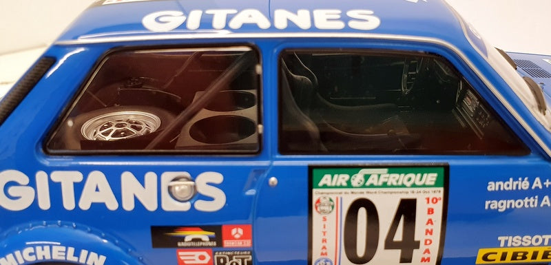 Solido Alpine Renault #4 - Rallye Bandama 1978 - Ragnotti - 1/43 - Transformée
