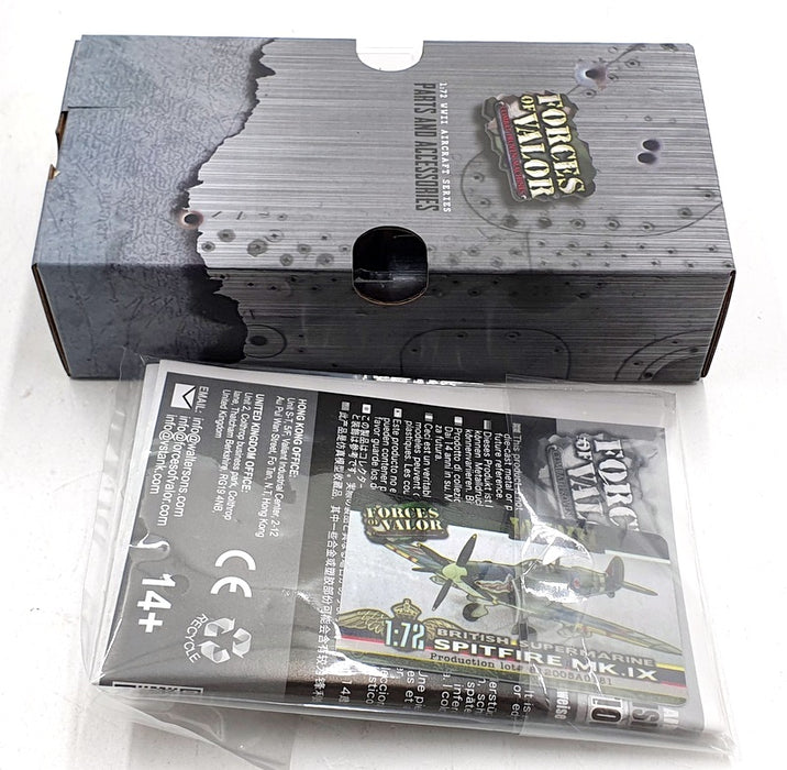 Forces Of Valor 1/72 Scale FOV-812005A - British Supermarine Spitfire MK.IX