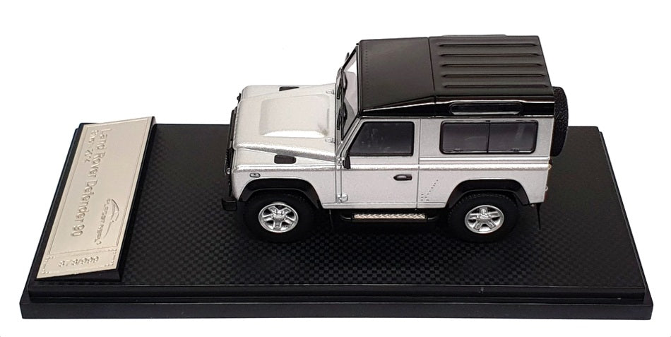 Almost Real 1/43 Scale 410207 - 2014 Land Rover Defender 90 - Silver