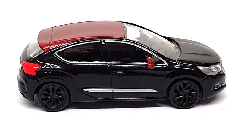 Norev 3 Inches Long Diecast AMC019483 - 2015 Citroen DS4 - Black/Red