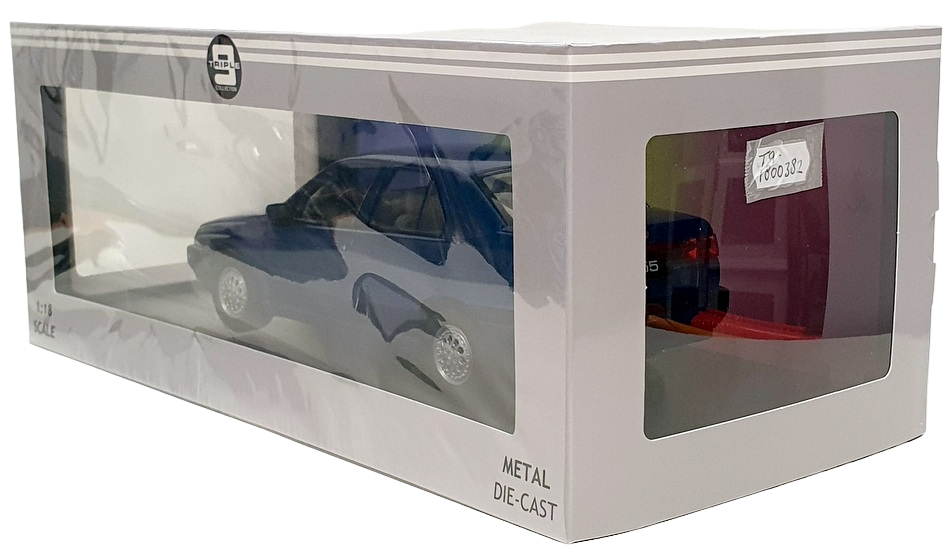 Triple9 1/18 Scale Diecast T9-1800382 - 1996 Alfa Romeo 155 - Met Blue