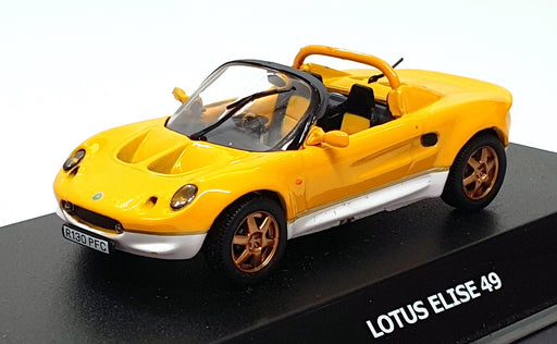 Maxi Car 1/43 Scale Diecast 10142 - Lotus Elise 49 - Yellow