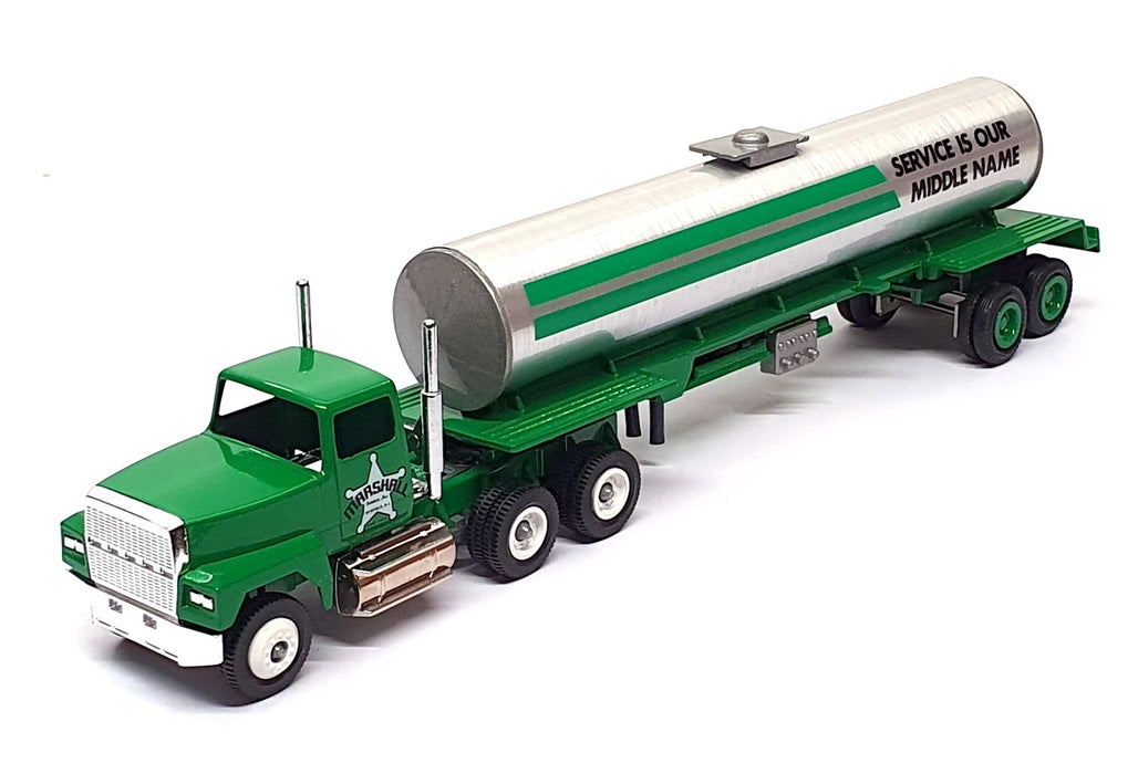 Winross 1/64 Scale WR06G - Ford Tanker Truck Marshall Service - Green