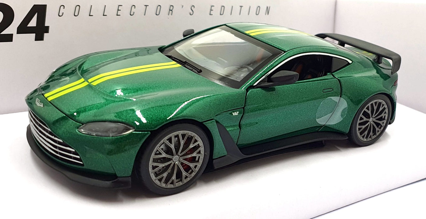 CMJ 1/24 Scale Diecast AMV12GN - Aston Martin Vantage V12 - Met. Green