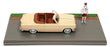 Solido 1/43 Scale SD004 - Peugeot 403 Convertible Diorama - Beige