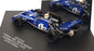 Quartzo 1/43 Scale QFC055 F1 Tyrrell 004 Buff Nose 1st Monaco GP 1972 J. Stewart