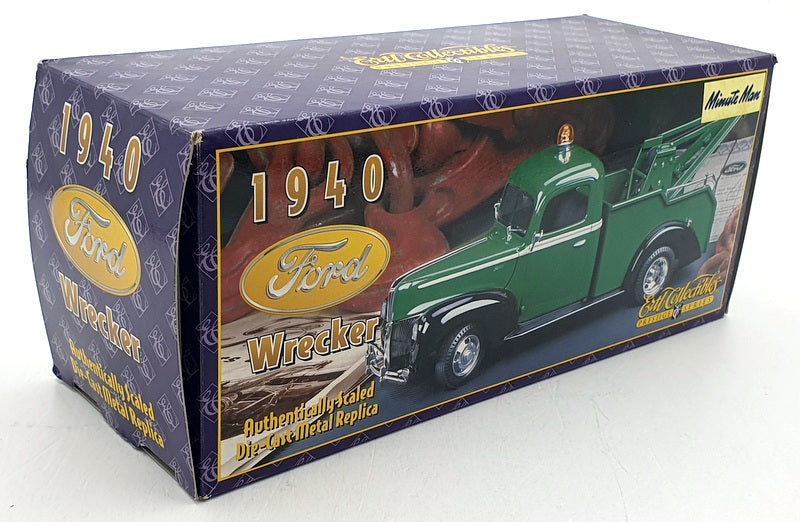 Ertl 1/25 Scale Diecast H815 - 1940 Ford Wrecker - Minute Man