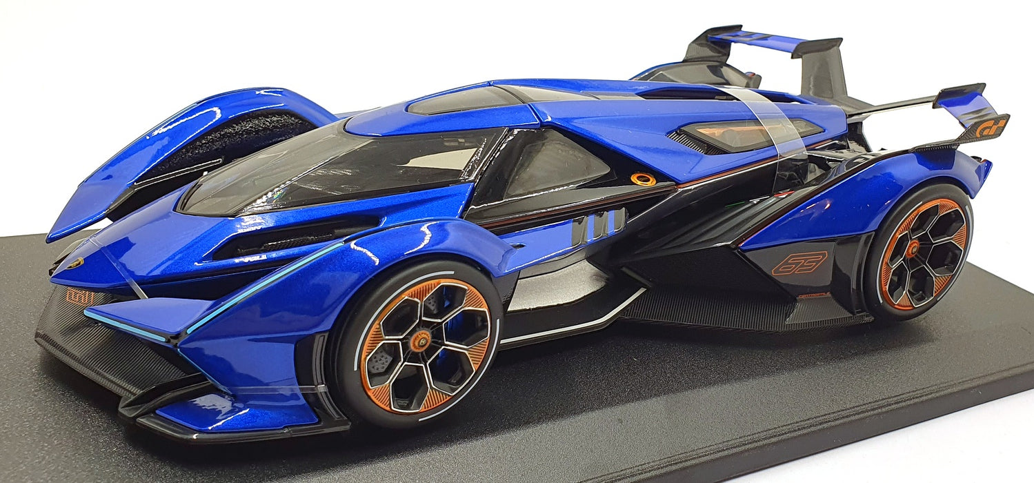 Maisto 1/18 Scale Diecast 31454 - Lamborghini V12Vision Gran Turismo Blue/Black