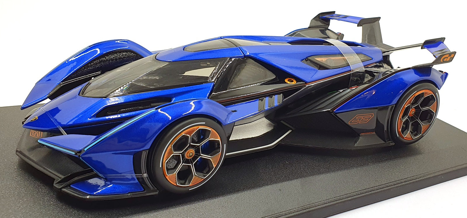 Maisto 1/18 Scale Diecast 31454 - Lamborghini V12Vision Gran Turismo Blue/Black