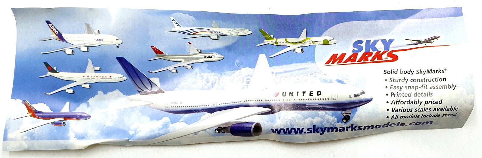 Sky Marks 1/150 scale Snap Together Kit SKR254 - Airbus A319 British Airways