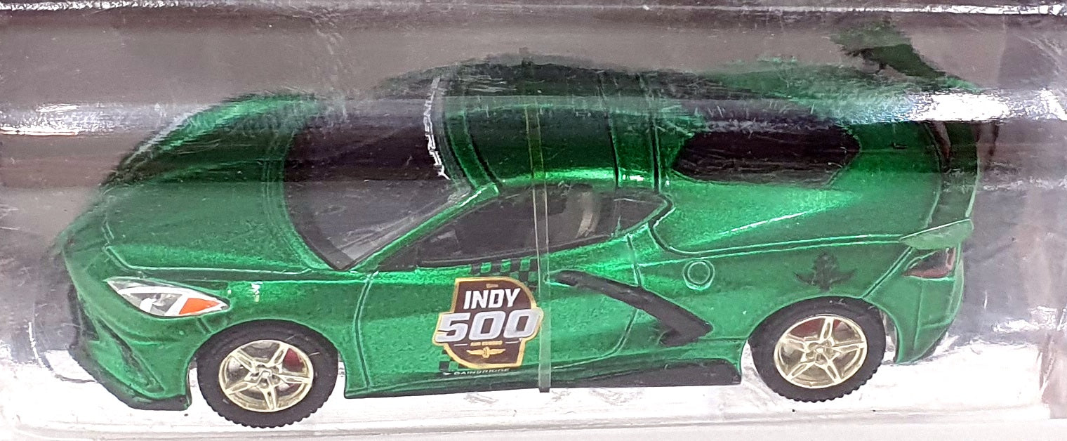 Greenlight 1/64 Scale 30227 - 2020 Chevrolet Corvette C8 Stingray - Met. Green