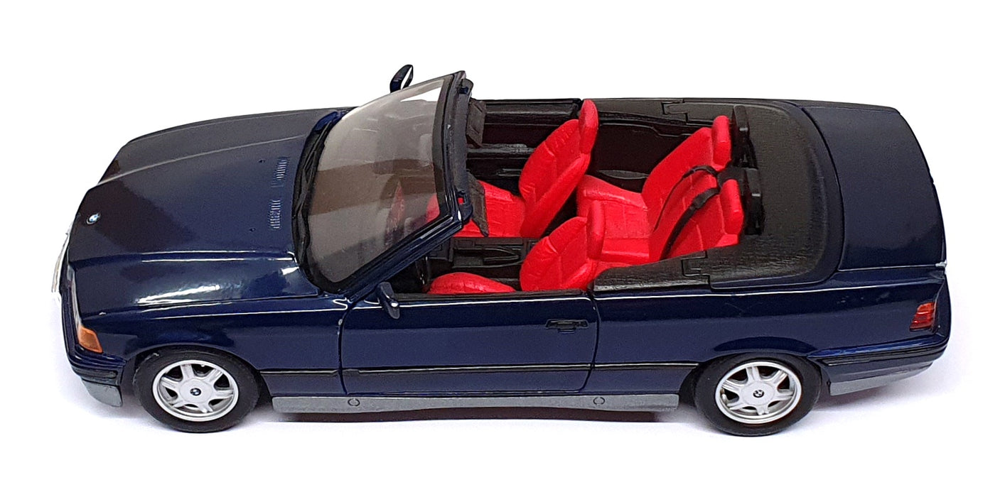 Maisto 1/18 Scale Diecast 26725E - 1993 BMW 325i Convertible - Dk. Blue