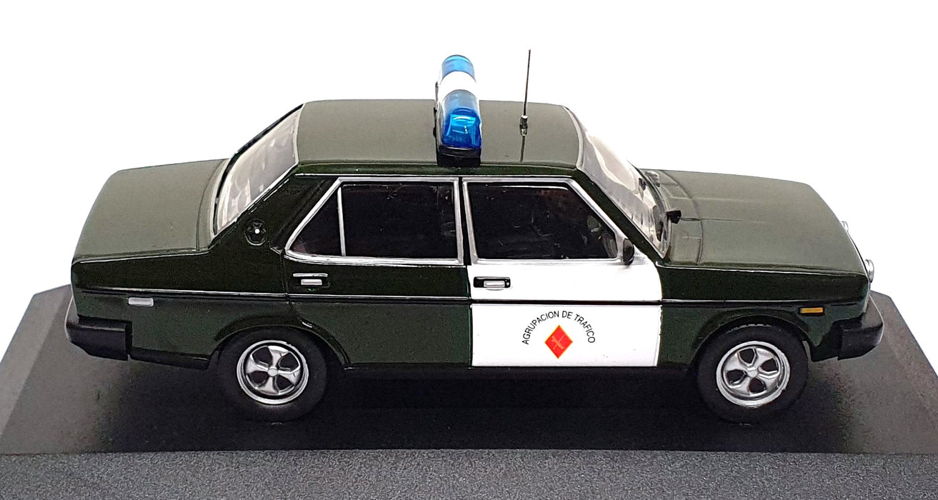Altaya 1/43 Scale SM131 - 1979 Seat 131 Supermirafiori Spain Police Car - Green