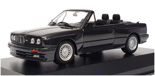 Maxichamps 1/43 Scale 940 020334 - 1988 BMW M3 Cabriolet (E30) - Met Black