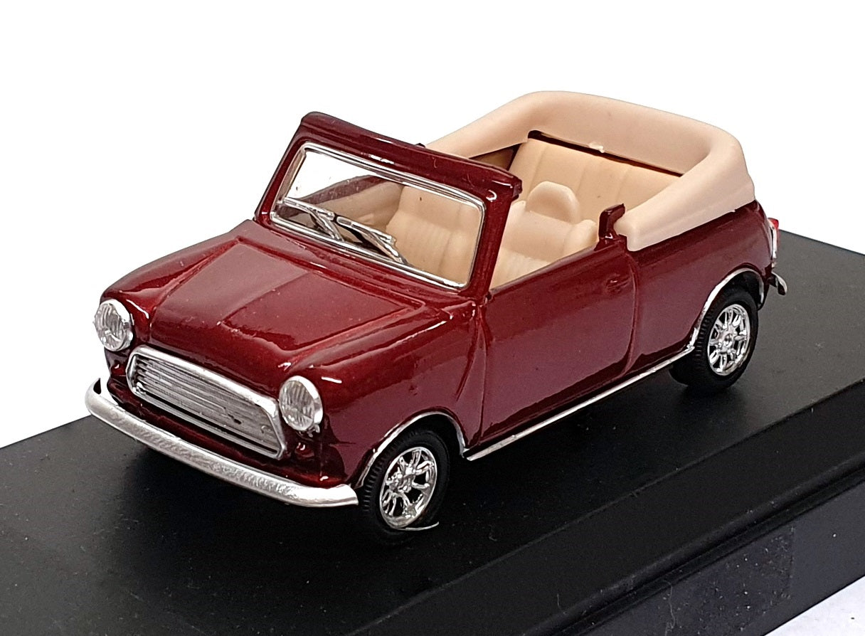 Solido 1/43 Scale Diecast 1537 - 1995 Mini Cabriolet - Met. Dk. Red