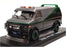 Greenlight 1/43 Scale Diecast 86515 - The A-Team 1983 GMC Van Silver/Black/Green