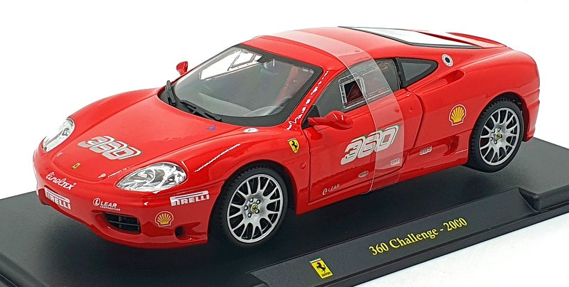 Burago 1/24 Scale Diecast 191223A - 2000 Ferrari 360 Challenge - Red