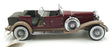 Franklin Mint 1/24 FM231122A 1930 Duesenberg Tourster With Display Case