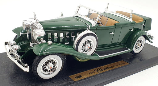 Anson 1/18 Scale Diecast 30383 - 1932 Cadillac Sport Phaeton - Green