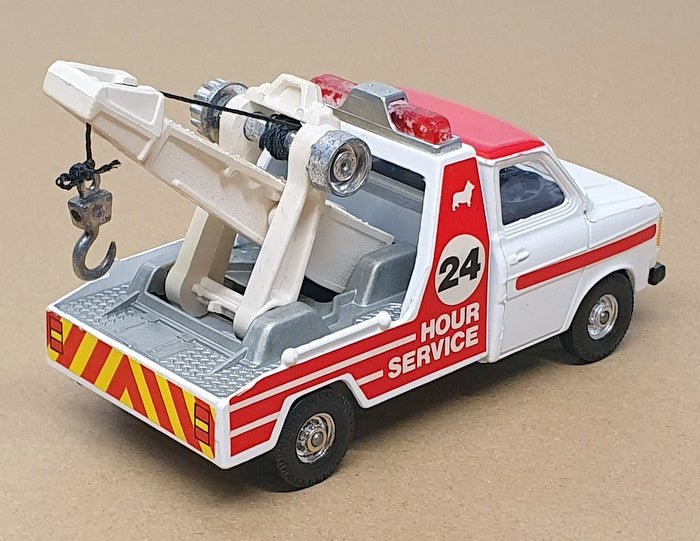 Corgi Appx 12cm Long Original Diecast 1140 - Ford Transit Wrecker - Red/White