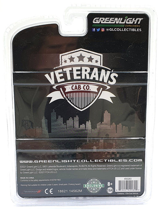 Greenlight 1/64 Scale 30283 - 1983 Dodge Diplomat Cab - Veteran's