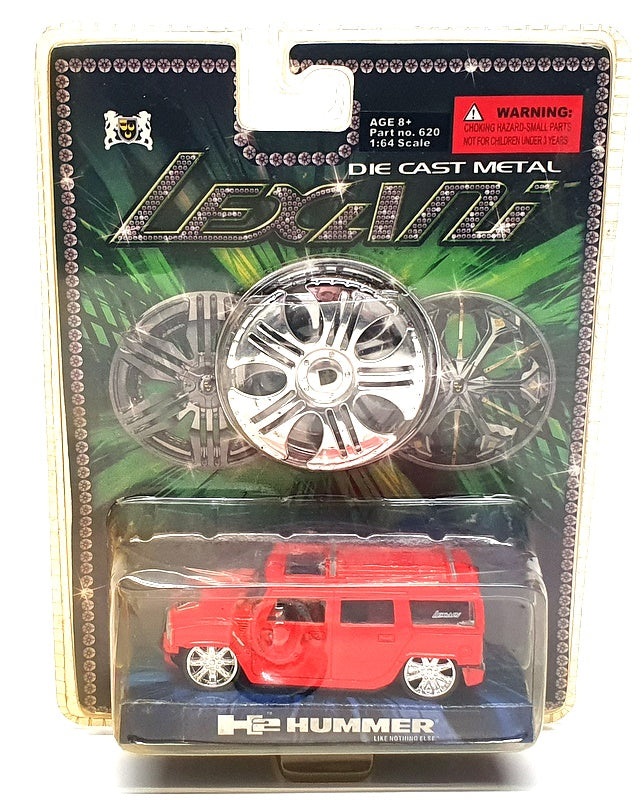 Malibu International Ltd 1/64 Scale 620 - H2 Hummer - Red