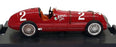 Brumm 1/43 Scale R75 - 1950 Maserati HP350 Boyle SPL Race Car #2 Dk. Red