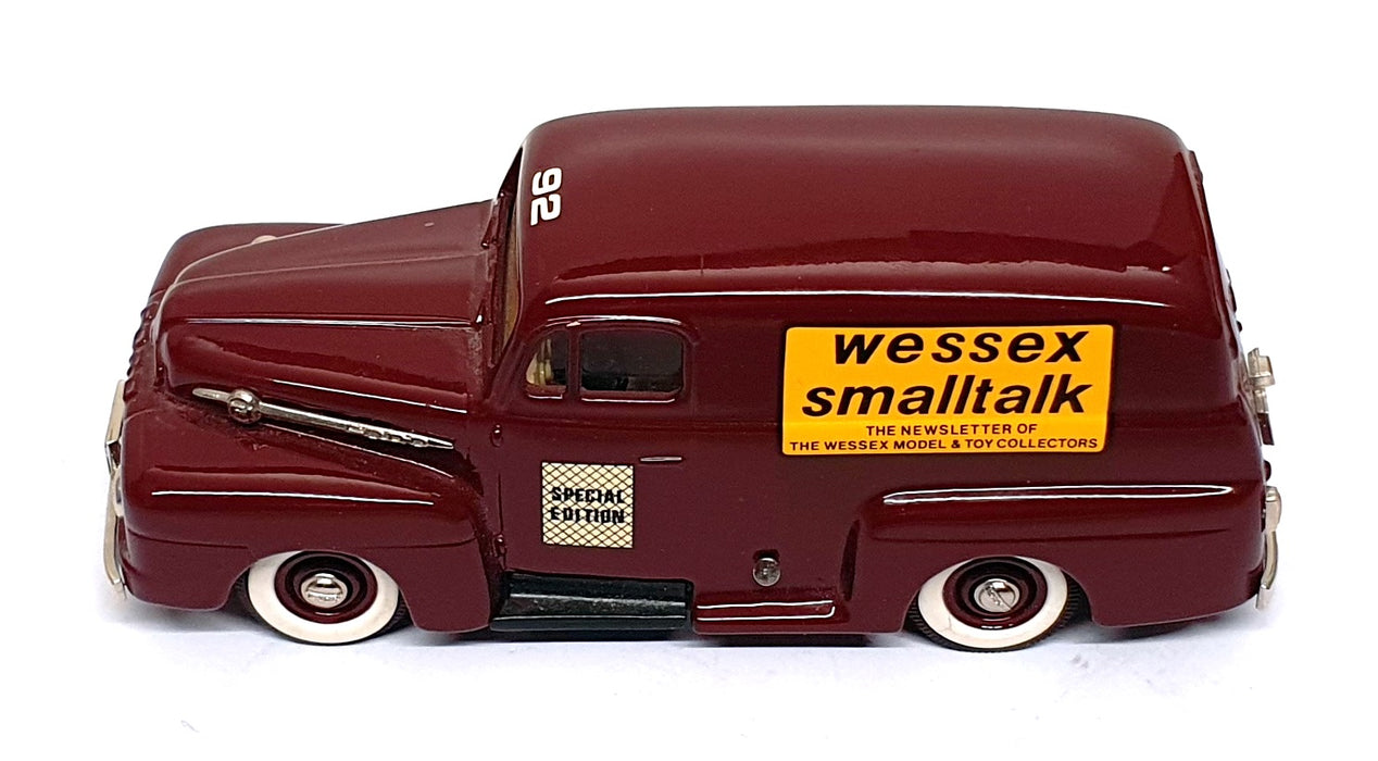 Brooklin Models 1/43 Scale BRK42 - 1952 Ford F1 Panel Van - WMTC 1992 1 Of 250
