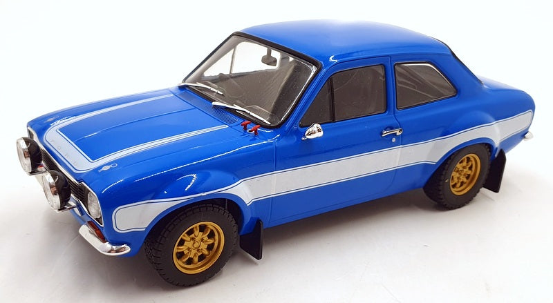 Greenlight 1/18 Scale 12800-BA - Brian's 1974 Ford Escort RS2000 MK1 - Blue