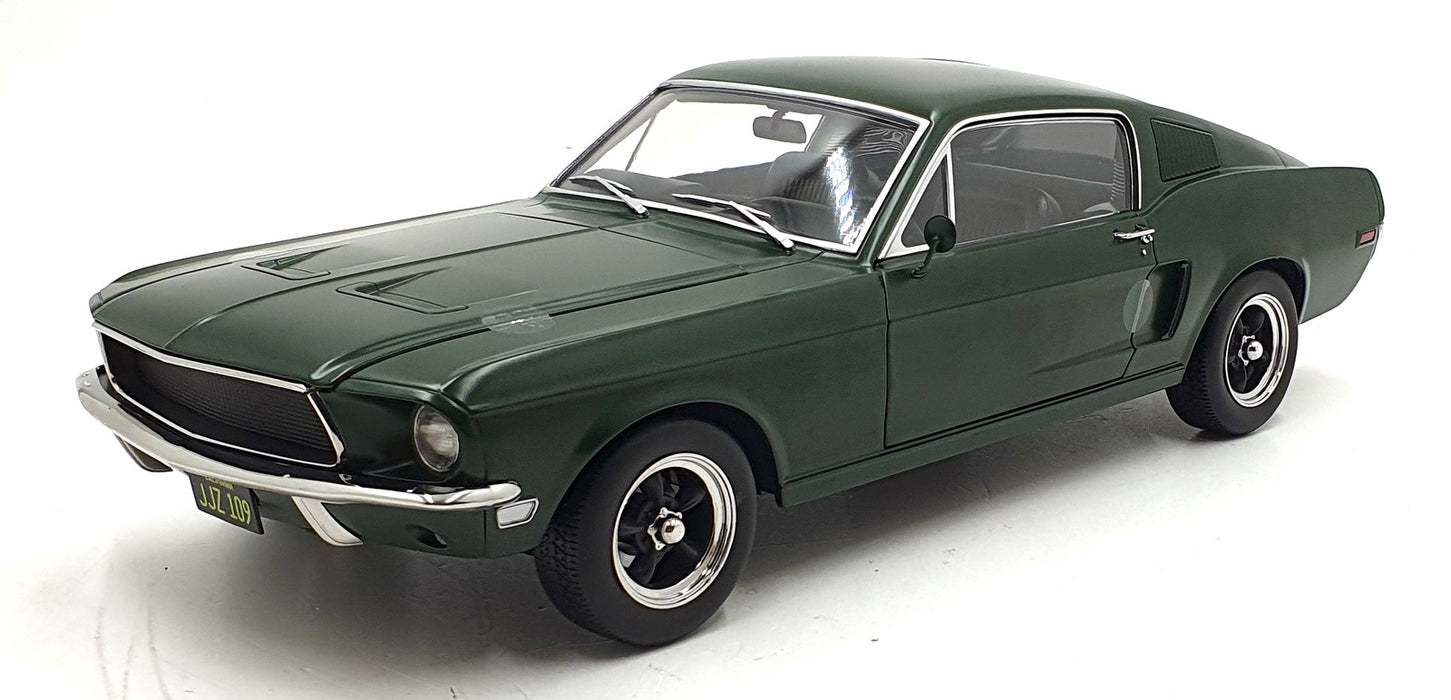 KK Scale 1/12 Scale KKDC120225 1968 Ford Mustang GT Fastback Bullitt Matt Green