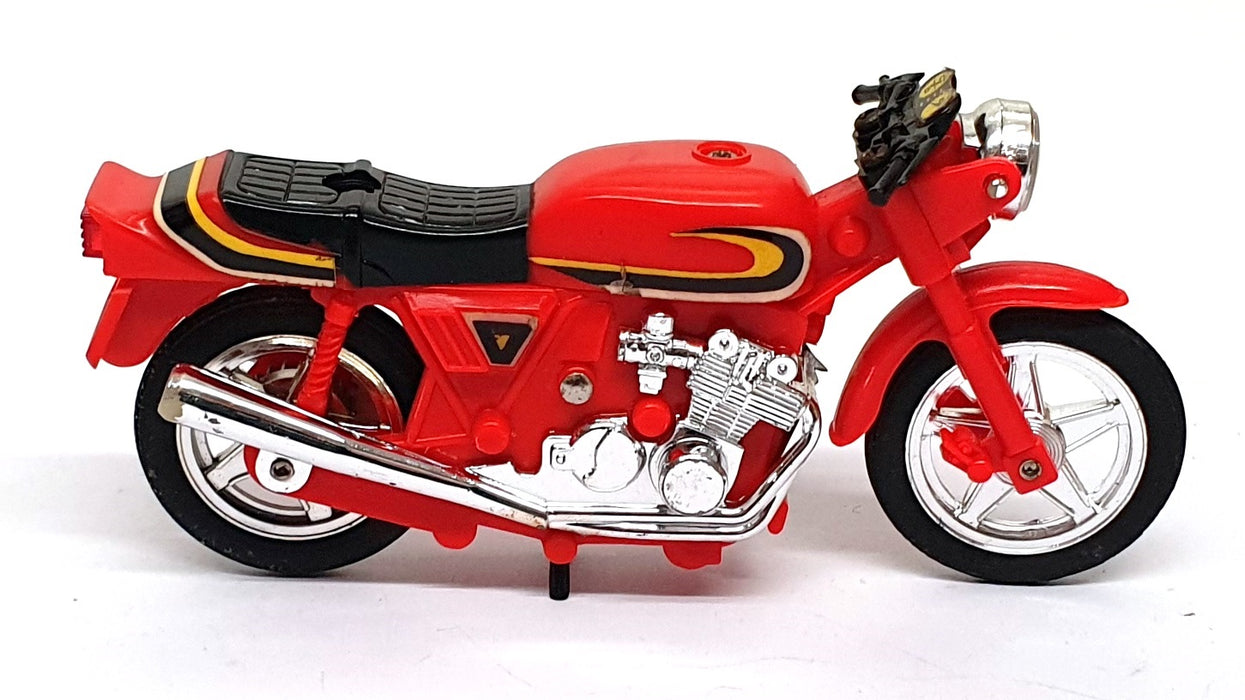 Corgi Appx 11.5cm Long Plastic Model 51695 - Wheelie Bikes Street Bike - Red