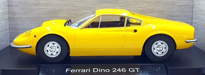 Model Car Group 1/18 Scale MCG18168 - 1969 Ferrari Dino 246 GT - Yellow