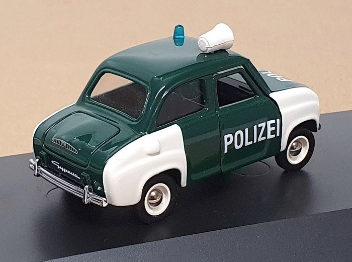 Schuco 1/43 Scale 02076 - Goggomobile Polizei - Green/White