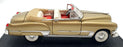 Road Signature 1/18 Scale Diecast 92308 - 1949 Cadillac Coupe De Ville Gold