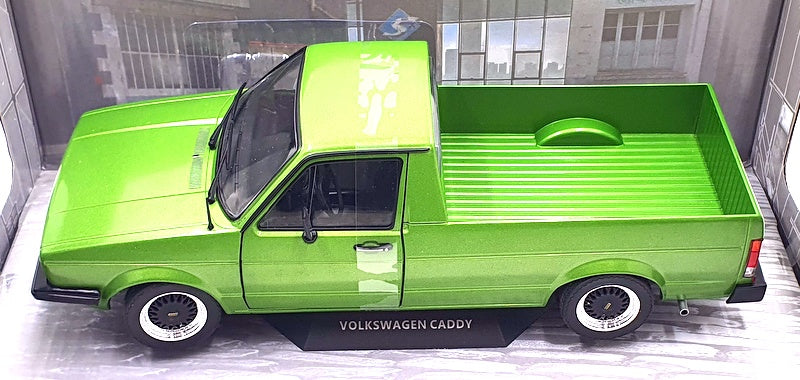 Solido 1/18 Scale Diecast S1803507 - 1982 VW Caddy Mk1 - Mat Green