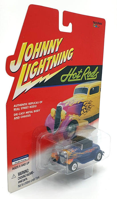 Johnny Lightning 1/64 Scale 442-01 Hot Rods 1932 Hiboy - Blue
