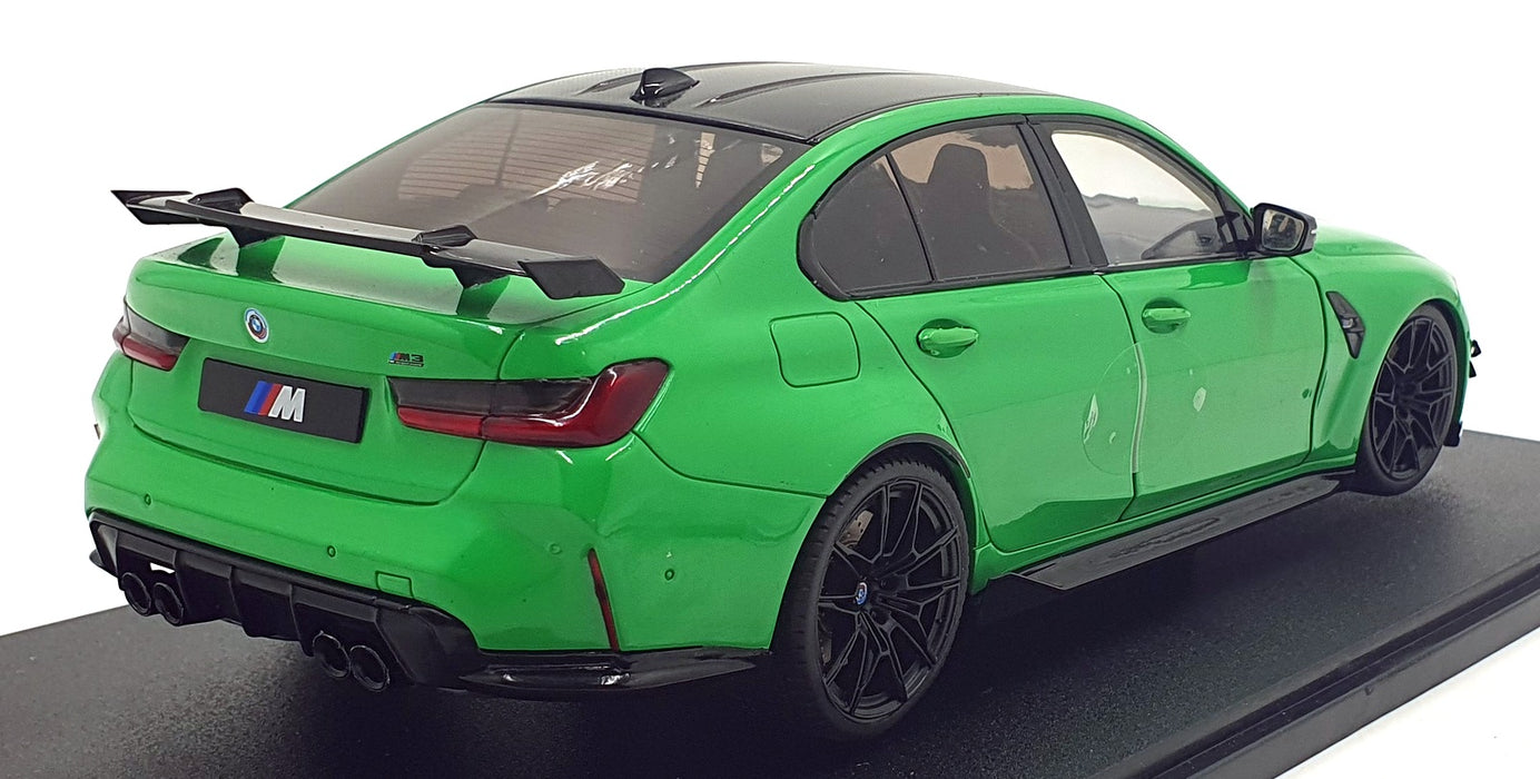 Solido 1/18 Scale S1814302 - 2024 BMW M3 Performance Parts - Signal Green