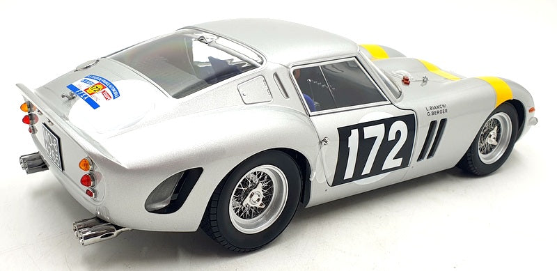 KK Scale 1/12 Scale Diecast KKDC120124 - Ferrari 250 GTO #172 L.Bianchi - Silver