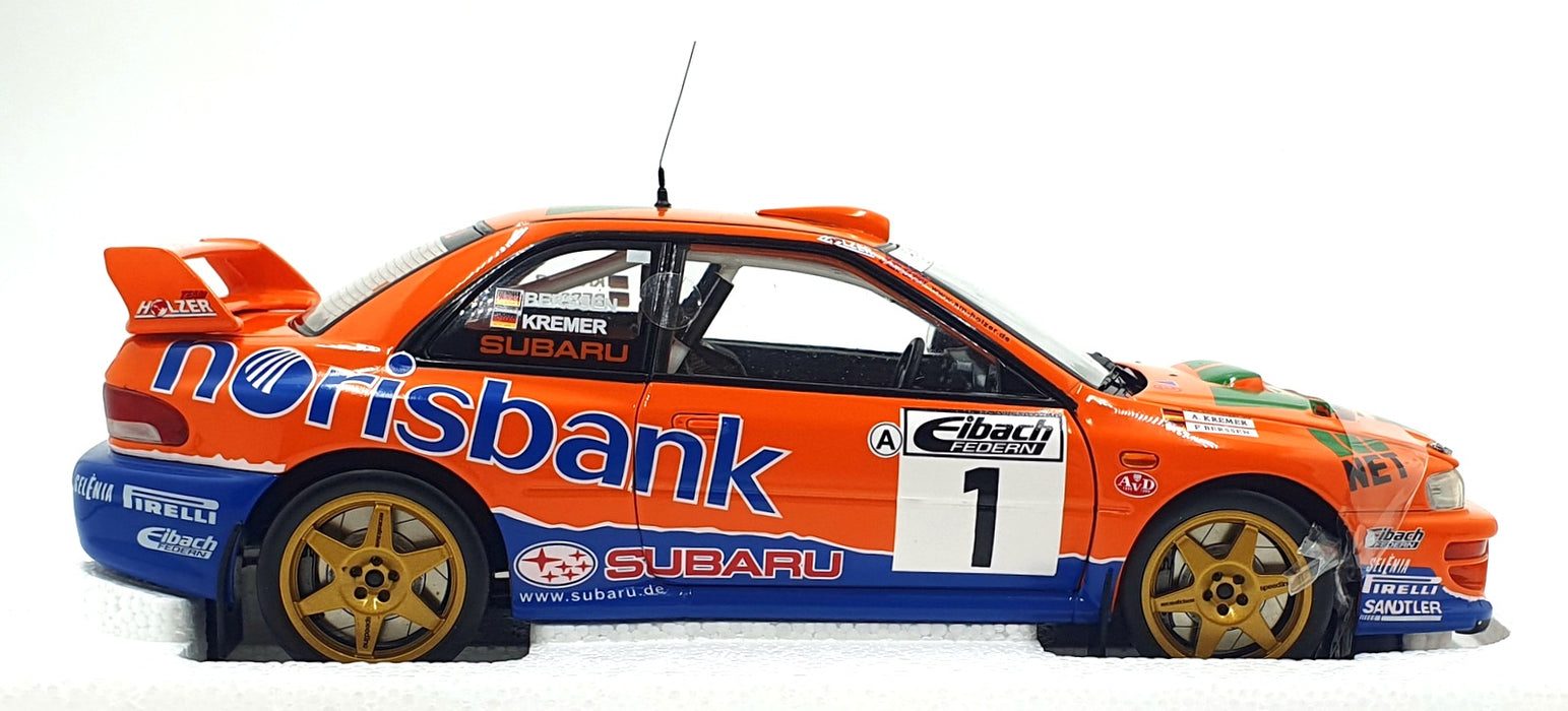 Sun Star 1/18 Diecast 5782 - Subaru Impreza S5 WRC'97 #1 ADAC Rally 1999