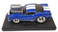Muscle Machines 1/18 Scale 61189 - 1966 Ford Mustang - Blue/White Stripes