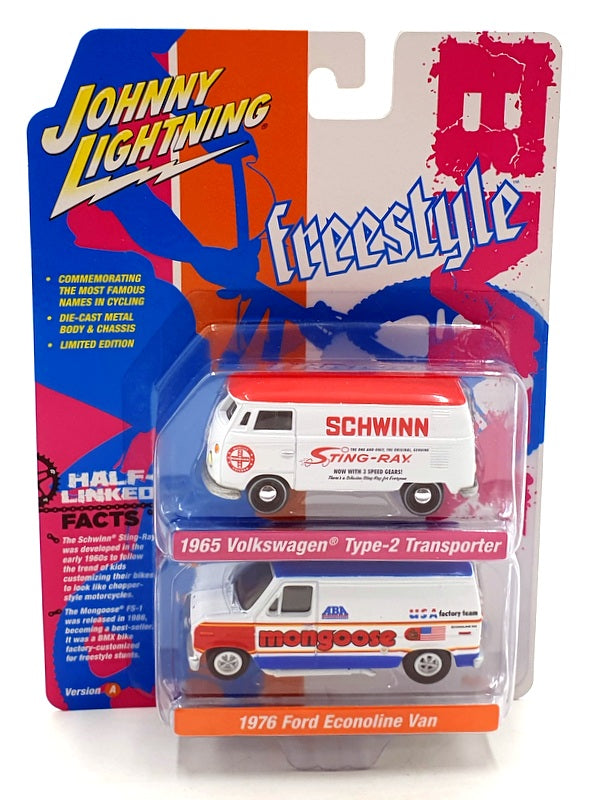 Johnny Lightning 1/64 Scale JLPK022 BMX Freestyle Volkswagen/ Ford Van